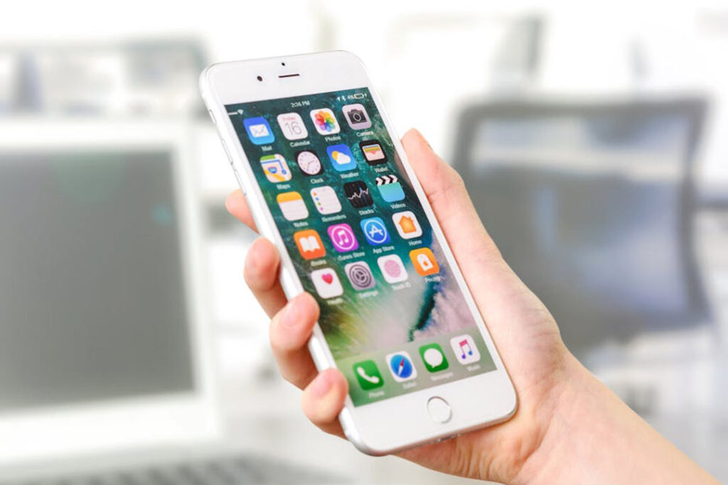Apps auf einem Smartphone