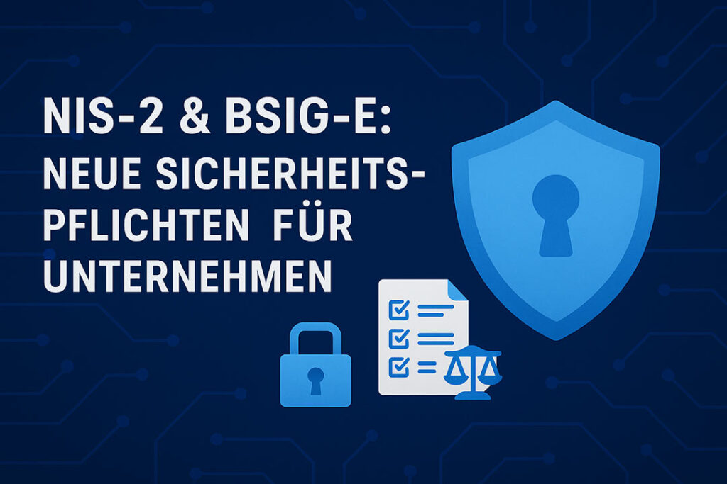 NIS-2 und BSIG-E: Neue Sicherheitspflichten für Unternehmen
