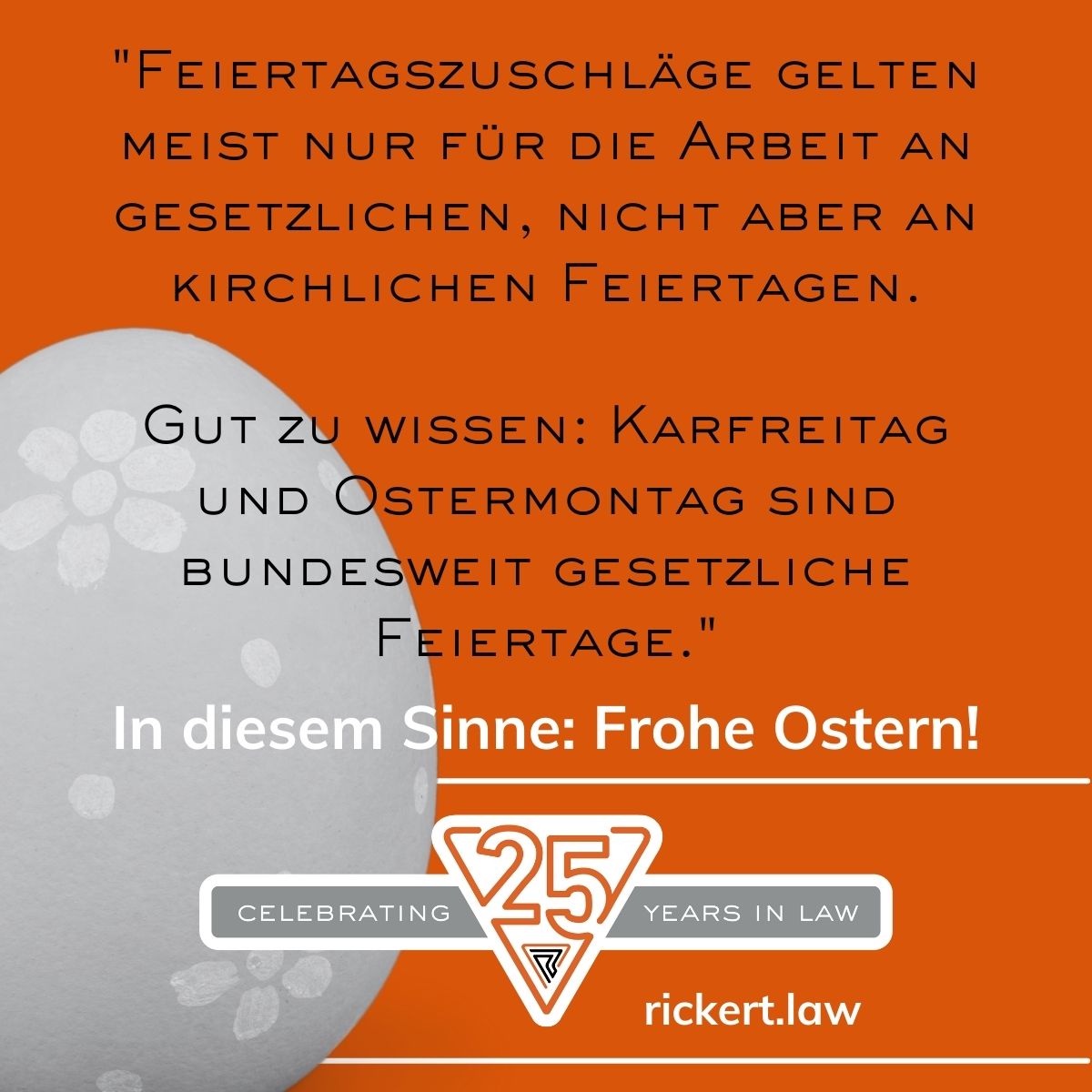 Frohe Ostern