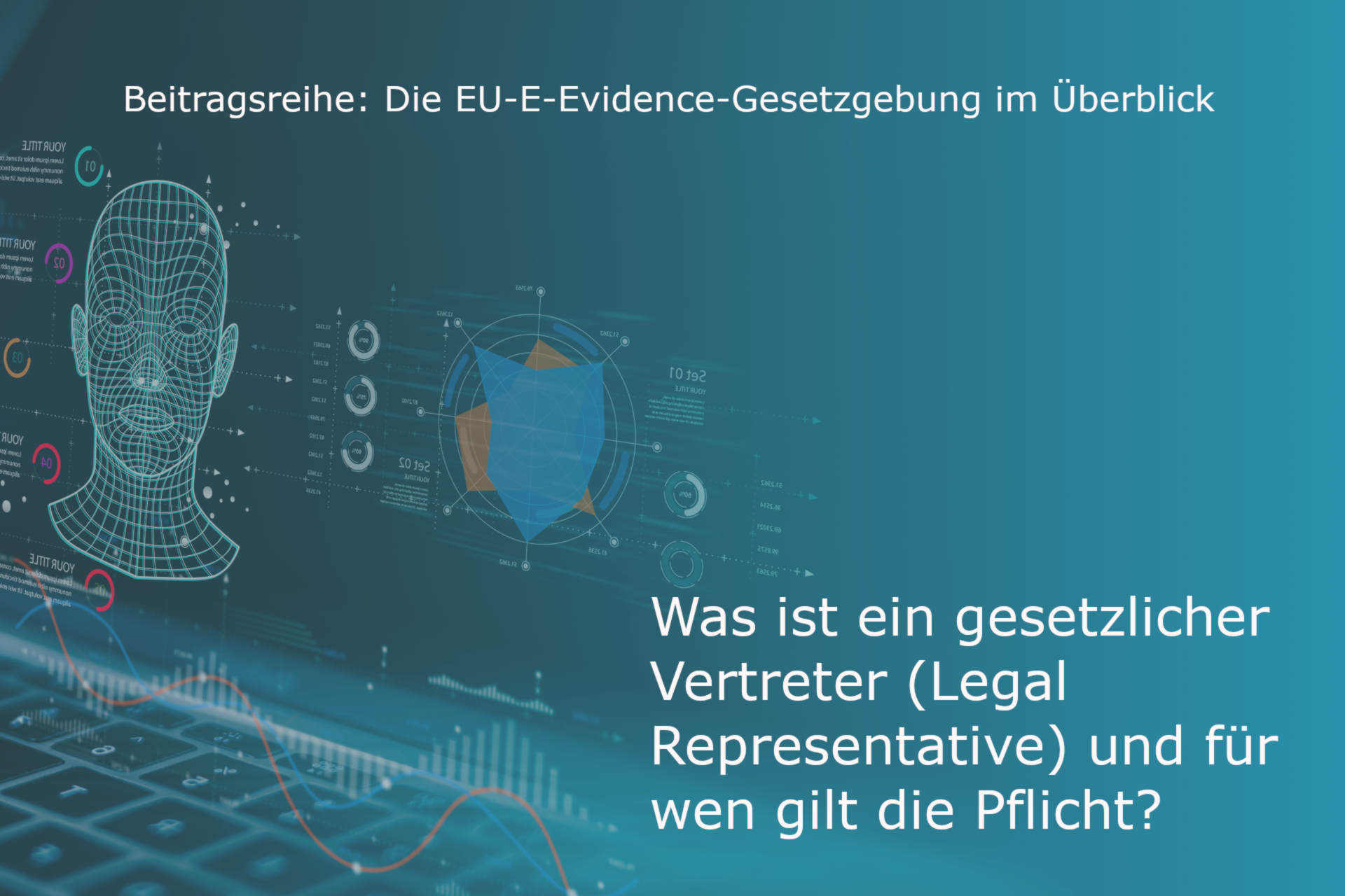 Vorschautext zu E-Evidence gesetzlicher Vertreter, Legal Representative